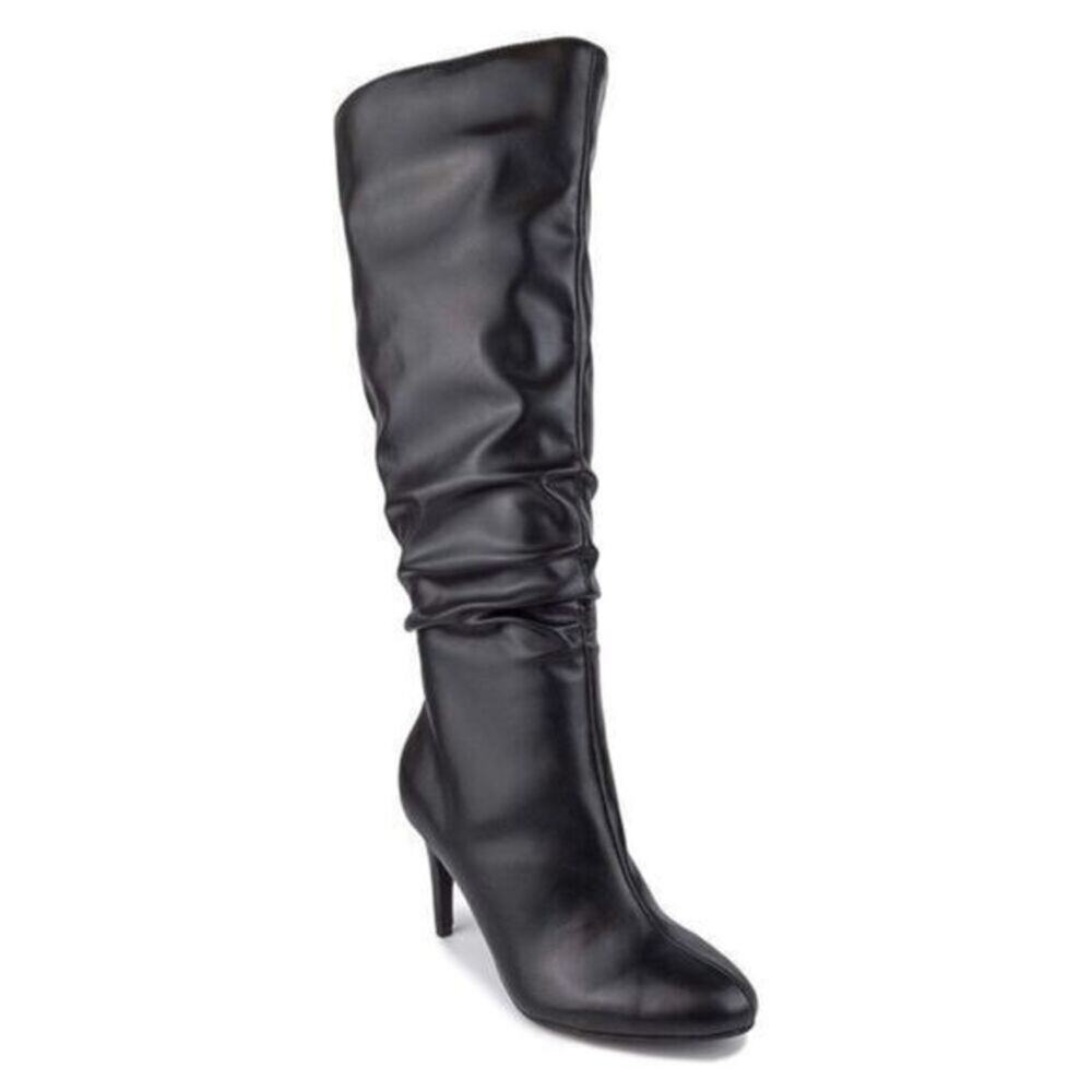 Sugar Women’s Stealth Dress Boot Pointed Heel and Scrunch Size 6 NEW # box 51